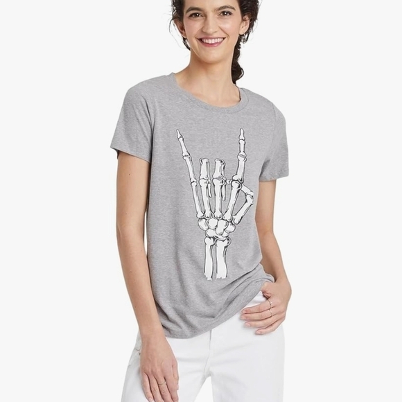Grayson Threads Skeleton Rocker T-Shirt - Picture 1 of 4
